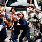 Brad Pitt stars in the dystopic "World War Z."