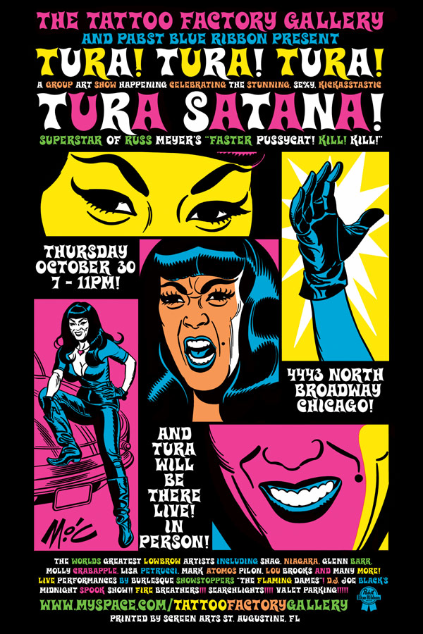 Five Easy Questions: TURA SATANA