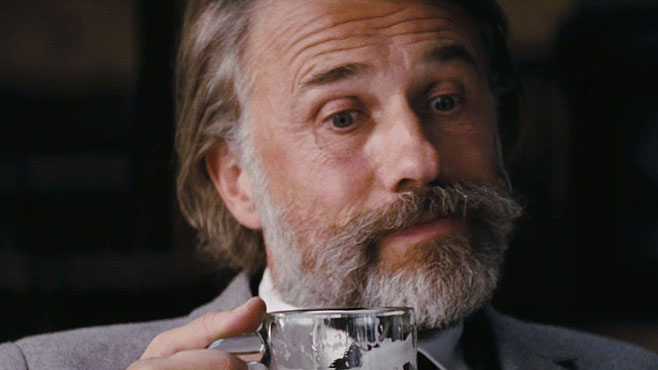 Christoph Waltz Has Fun