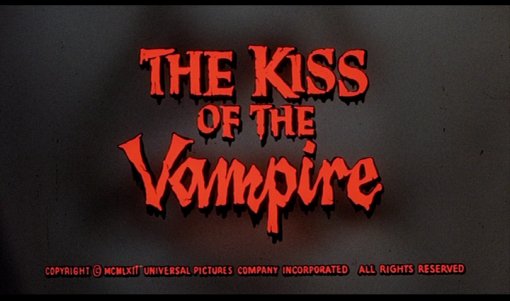 The Kiss Of The Vampire