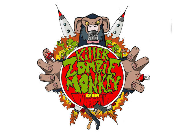 Killer Zombie Monkey from Outer Space