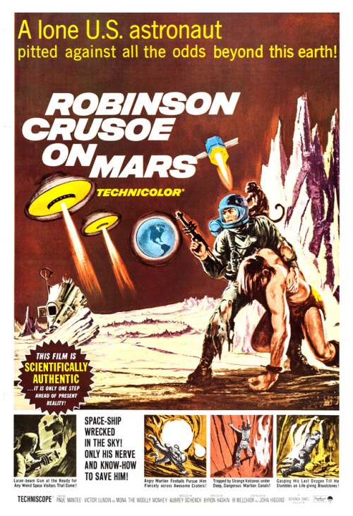 Robinson Crusoe On Mars (1964)