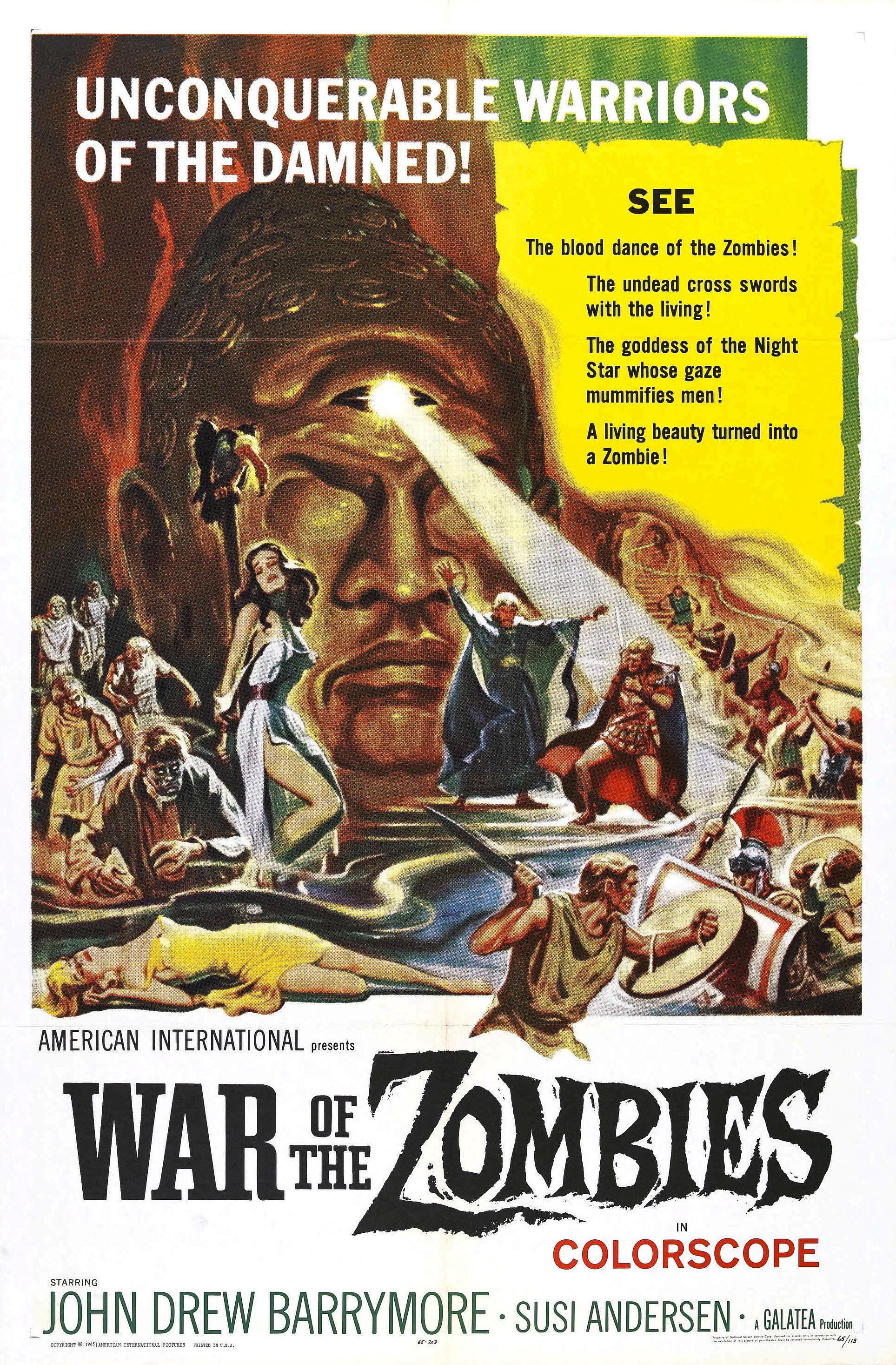 War Of The Zombies (1964)