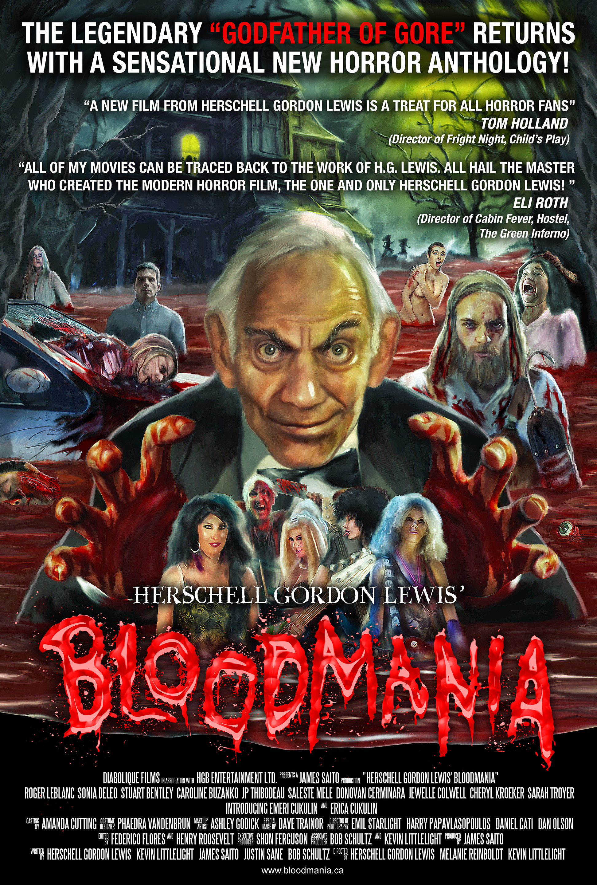 Press Release – Bloodmania Directed by Herschell Gordon Lewis