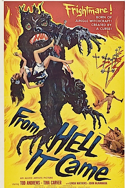 From Hell It Came (1957)