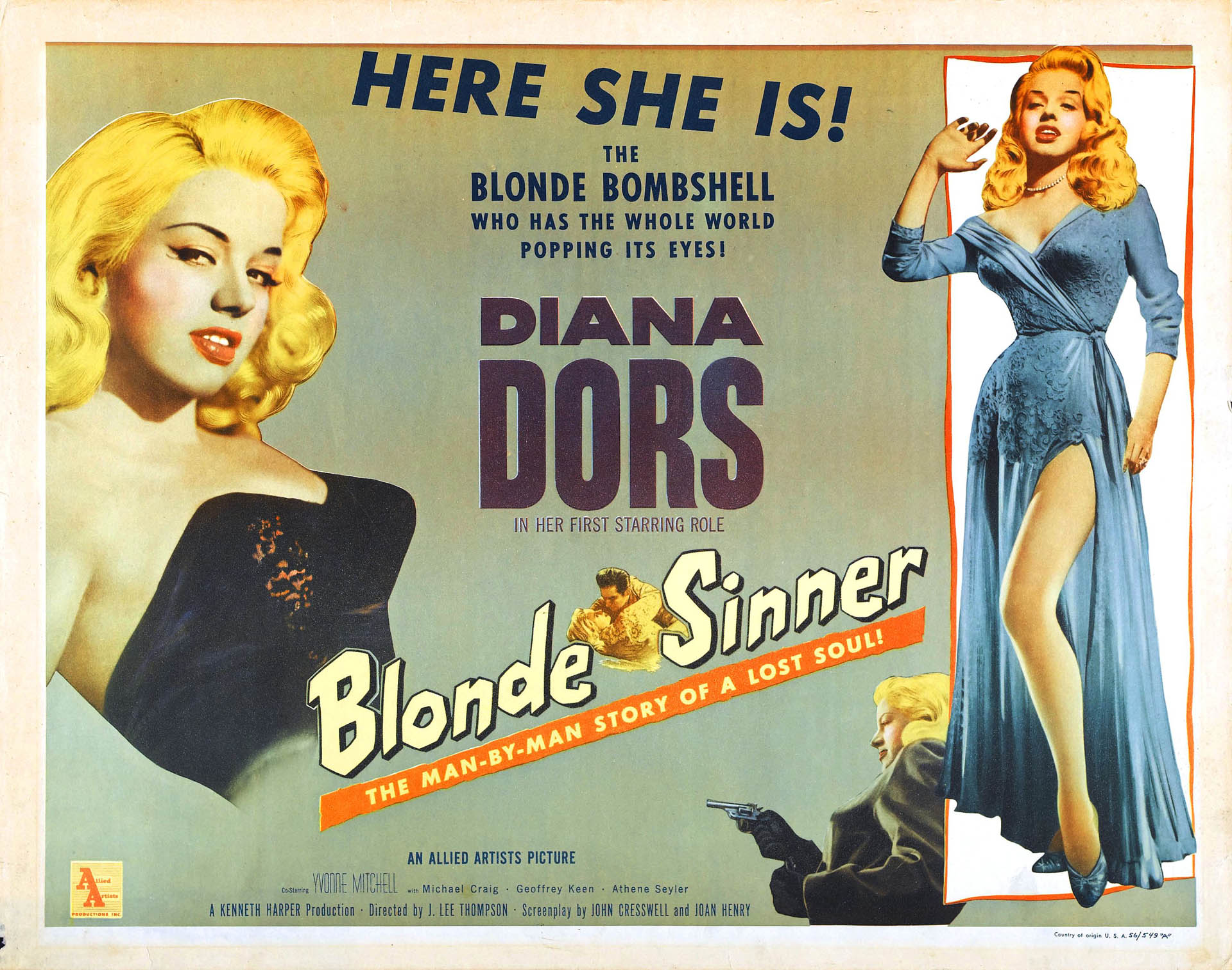 Blonde Sinner (1956)