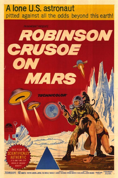 Robinson Crusoe on Mars (1964)