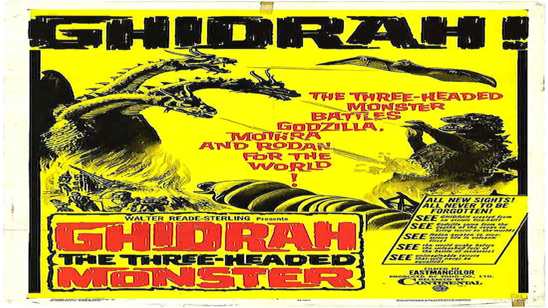 Ghidorah, the Three-Headed Monster (1964)