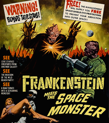 Frankenstein Meets the Spacemonster (1965)