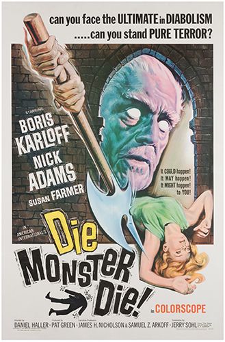 Die Monster Die (1965)