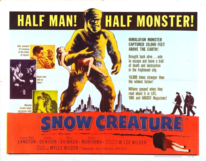 The Snow Creature (1954)