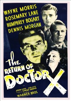 The Return of Doctor X (1939)