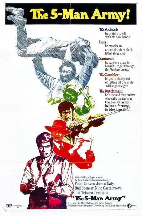 The 5-Man Army (1969)